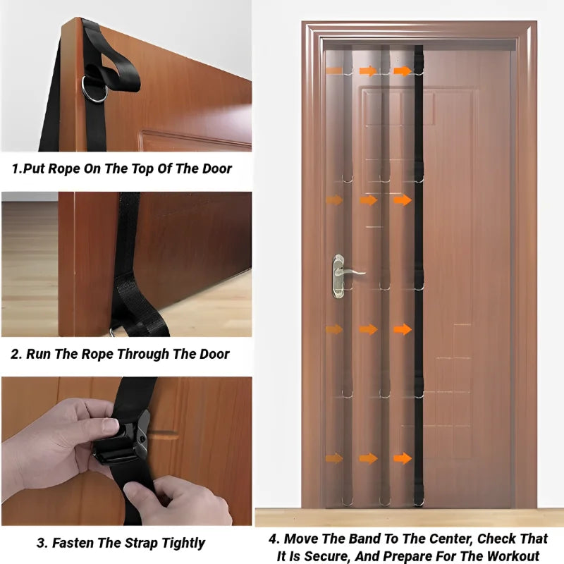Door Anchor Strap – Portable Resistance Band Attachment