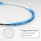 2Pcs Tennis Racket Set with Bag – Beginner Youth Training
