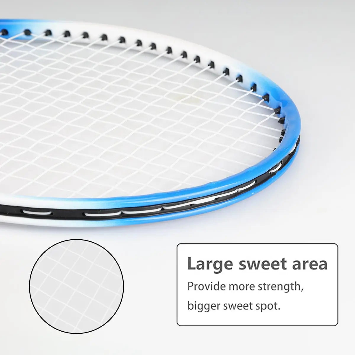 2Pcs Tennis Racket Set with Bag – Beginner Youth Training