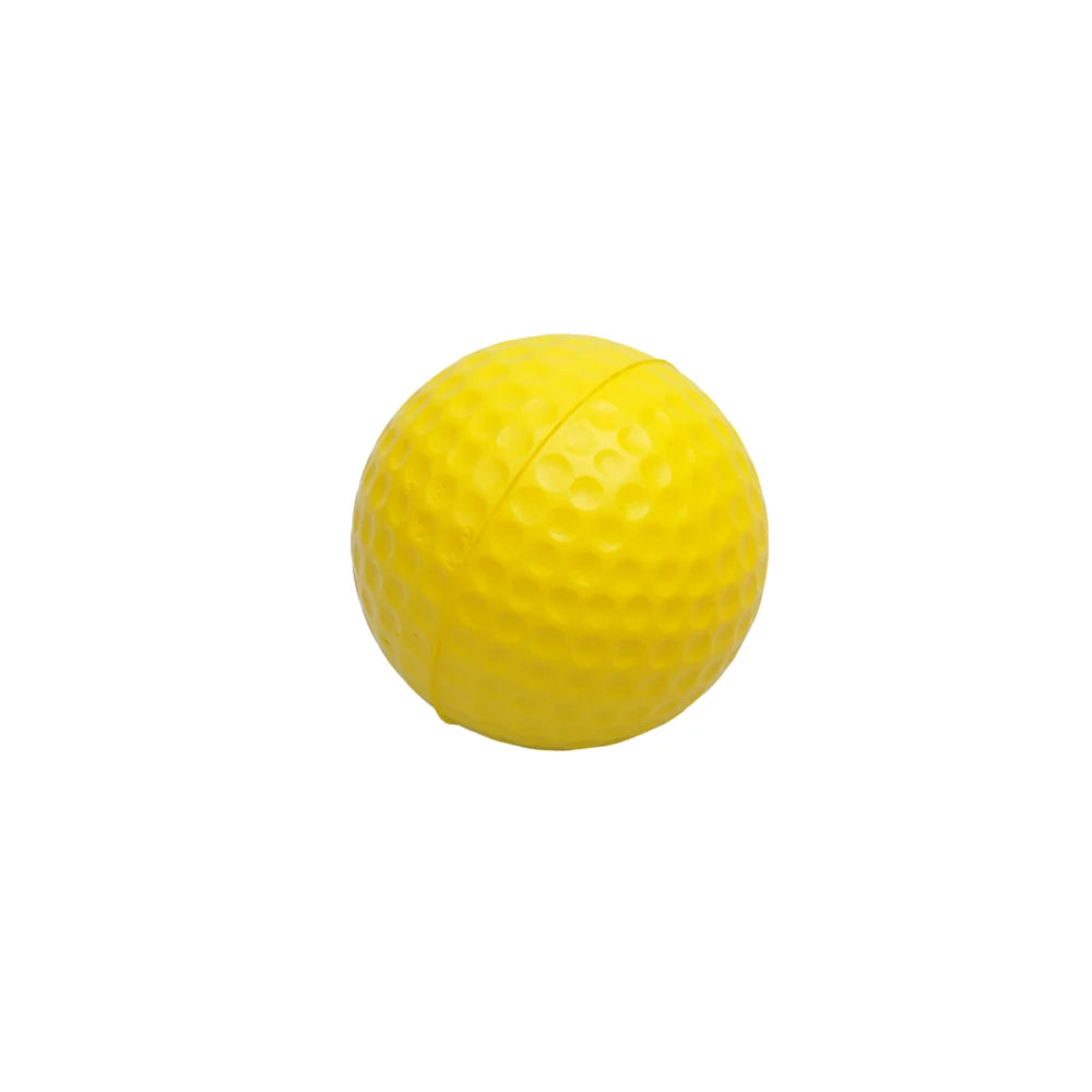 1/10Pcs Yellow PU Foam Golf Practice Balls – Soft Training Balls