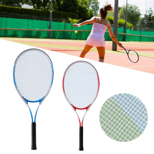 Kids Training Tennis Racket – Red/Blue Beginner Racquet