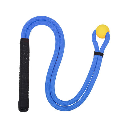 Golf Swing Rope Trainer with EVA Ball – Posture & Fitness Aid