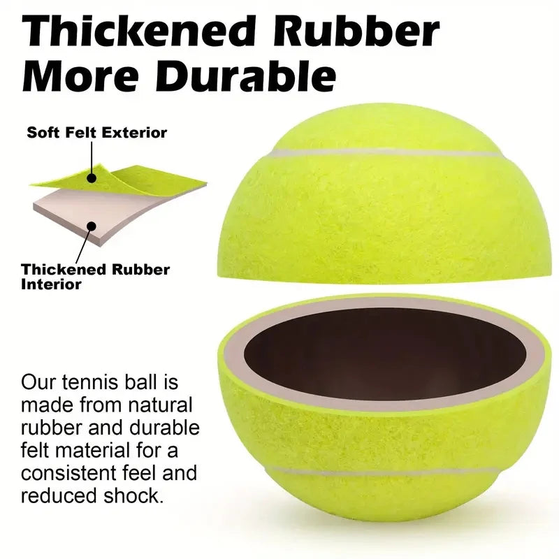 3Pcs Advanced Training Tennis Balls – Durable & Elastic