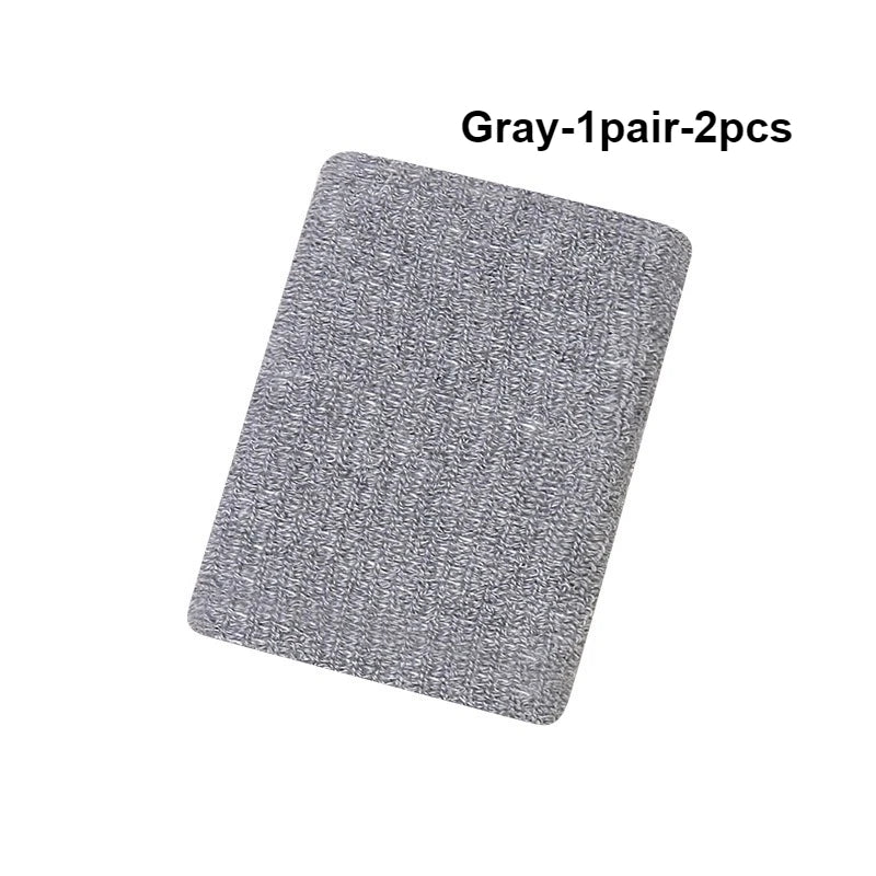 1 Pair Breathable Cotton Wrist Sweatbands for Sports