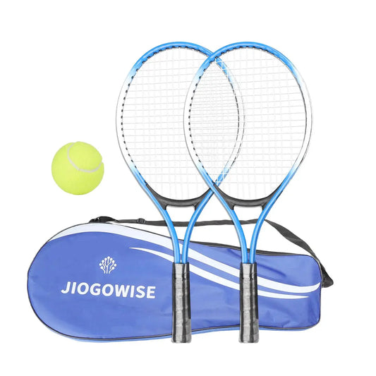2Pcs Tennis Racket Set with Bag – Beginner Youth Training