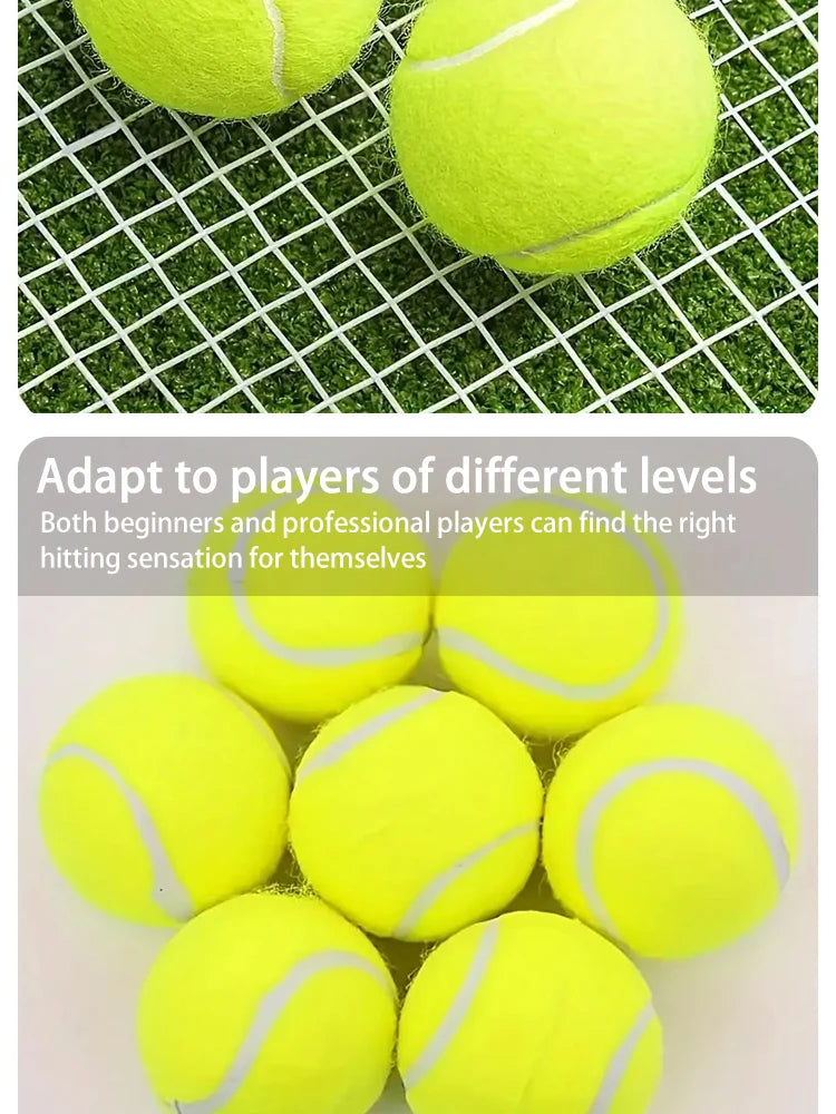 3Pcs Advanced Training Tennis Balls – Durable & Elastic