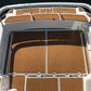 2.4m Self-Adhesive EVA Foam Boat Flooring – Faux Teak Marine Decking Mat