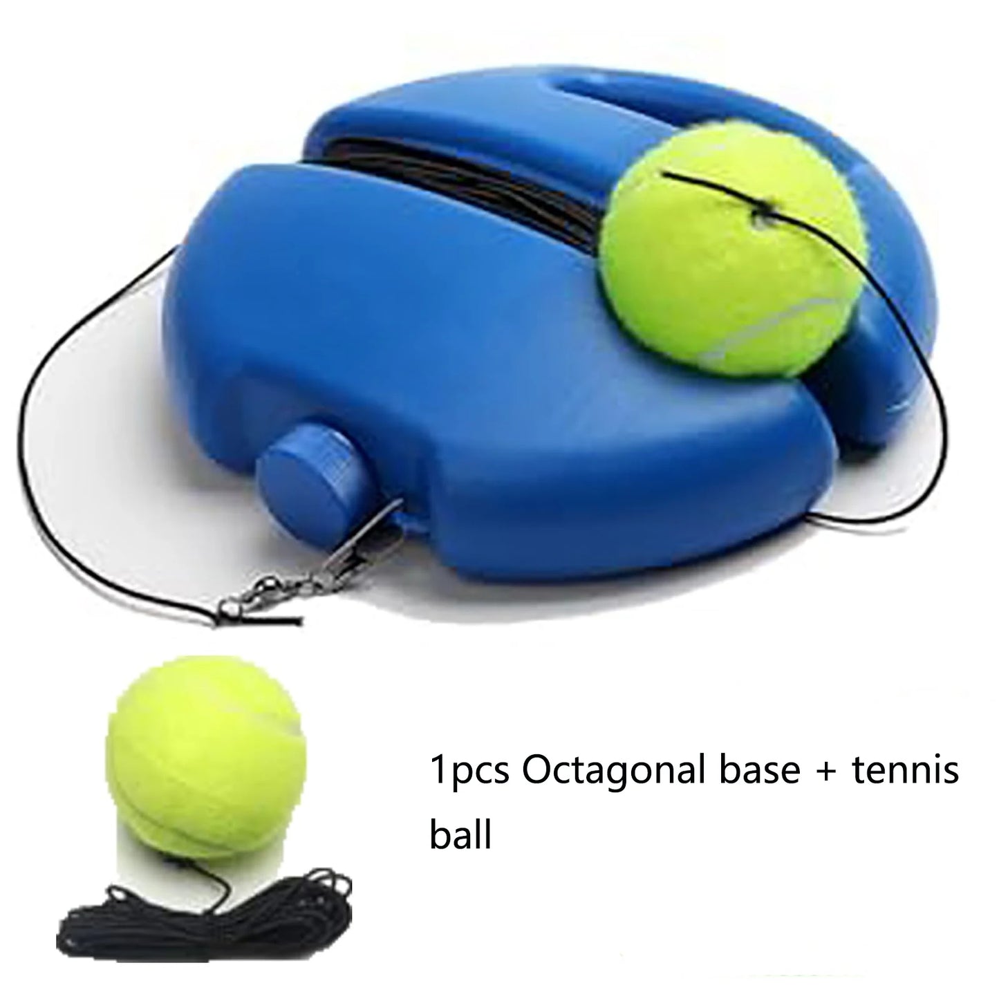 Single Base Tennis Trainer with High Elastic Rope