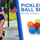 Outdoor Pickleballs 74MM 40-Hole Durable Competition Balls (6/12/24PCS)