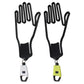 Portable Golf Glove Holder Rack with Keychain