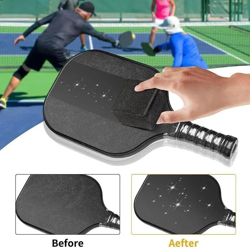 Pickleball Paddle Eraser Carbon Fiber Racket Cleaner Tool