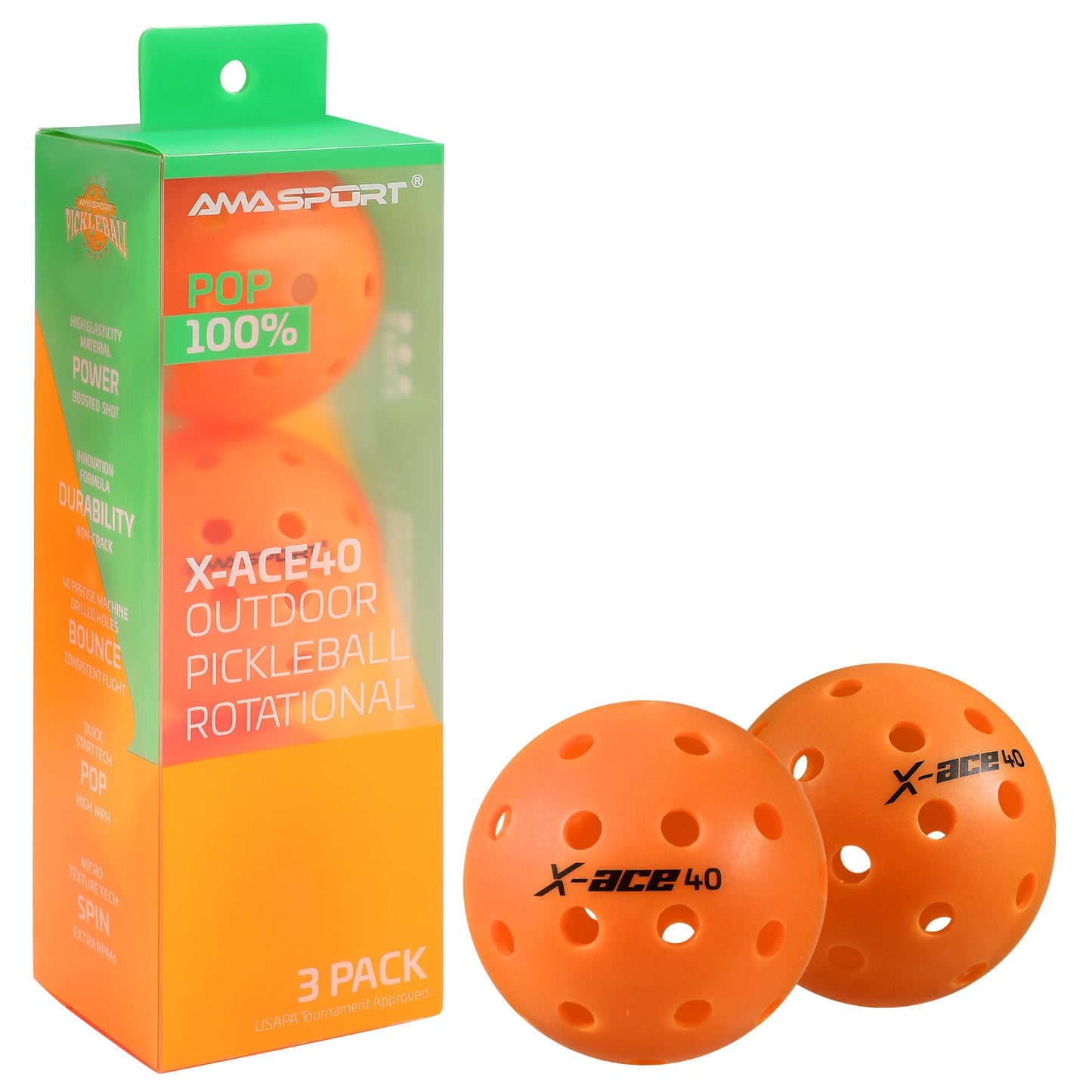 Outdoor Pickleballs