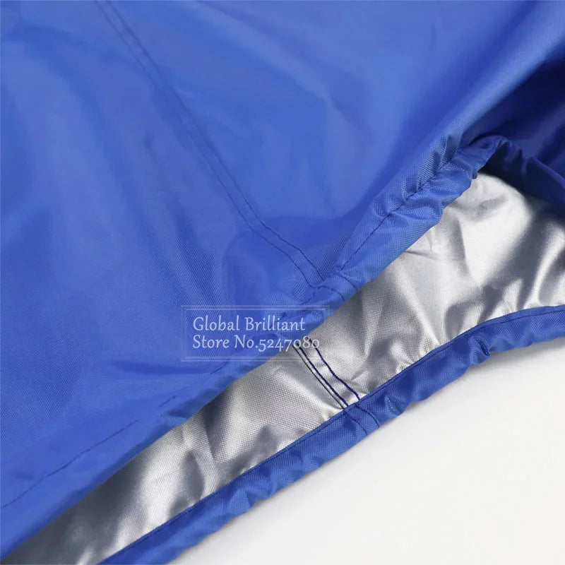 420D Waterproof Outboard Motor Engine Cover Blue (6–225HP)