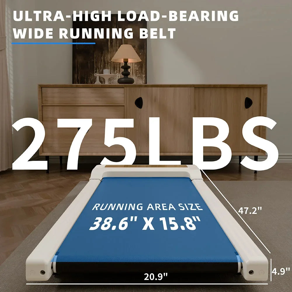 High-Efficiency Brushless Motor Treadmill with LED Display – Home Fitness
