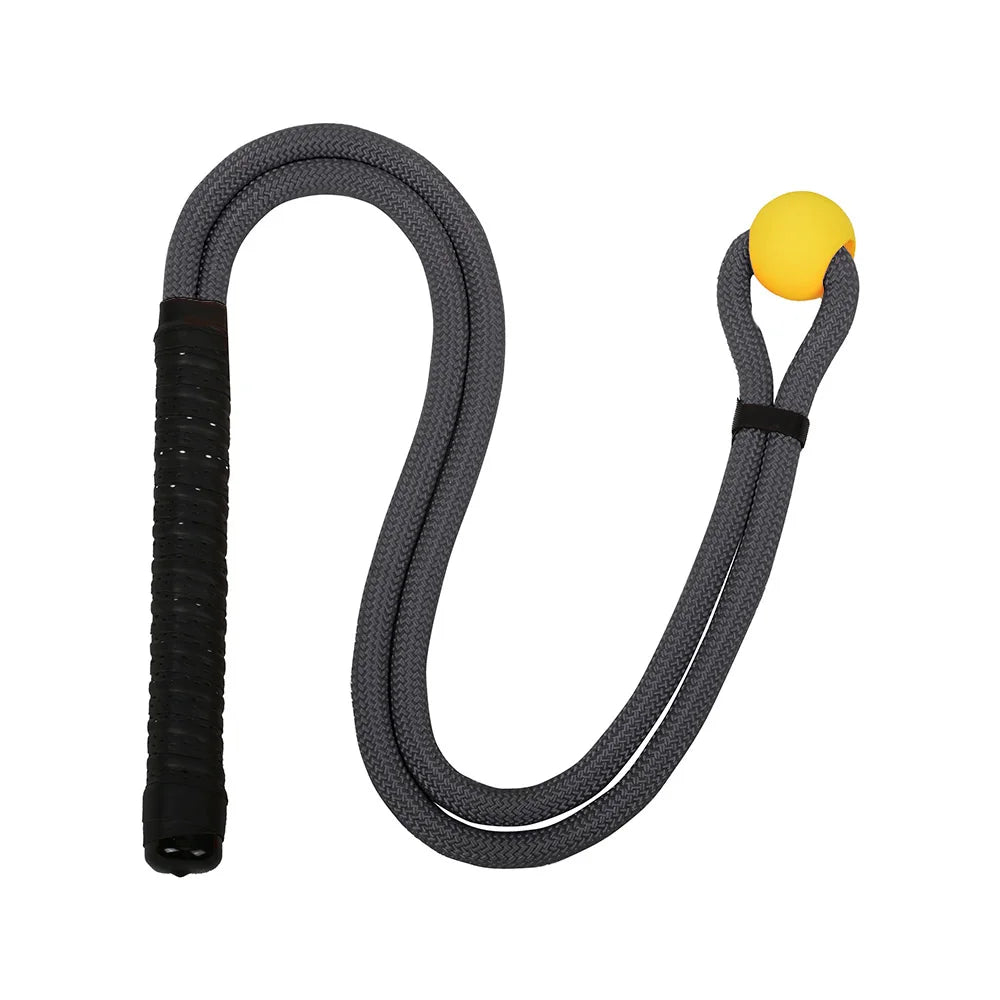 Golf Swing Rope Trainer with EVA Ball – Posture & Fitness Aid