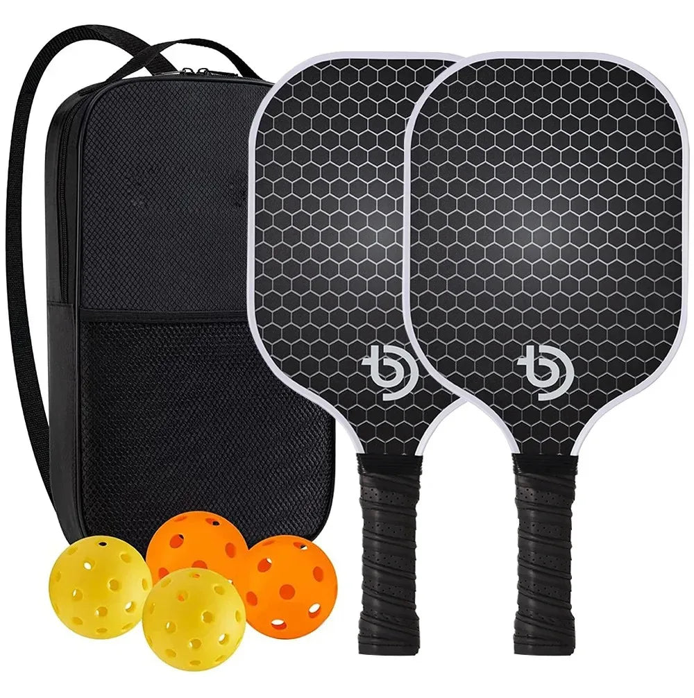 Pickleball Paddle Set – USAPA Approved Graphite Carbon Fiber