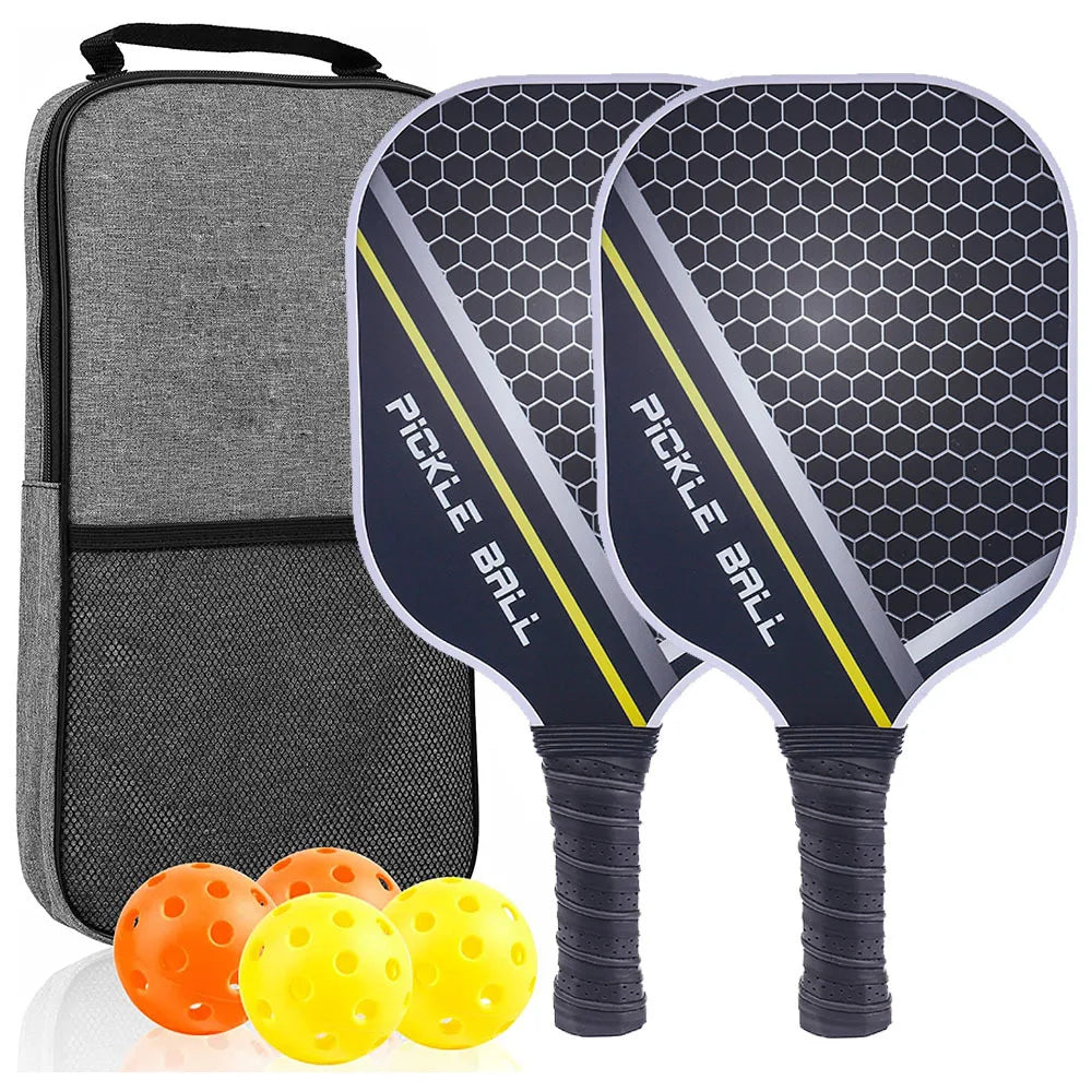 Pickleball Paddle Set – USAPA Approved Graphite Carbon Fiber