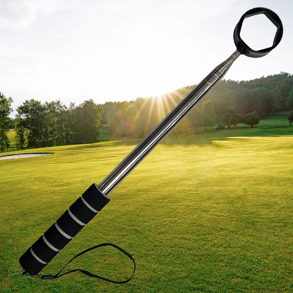 8.86FT Telescopic Golf Ball Retriever – Extendable Picker Tool