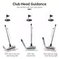 Magnetic Golf Club Lie Angle Alignment Tool