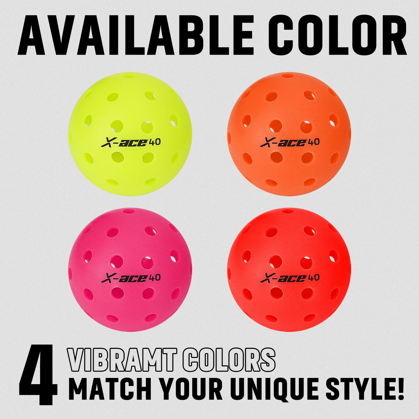 Outdoor Pickleballs