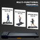 High-Efficiency Brushless Motor Treadmill with LED Display – Home Fitness