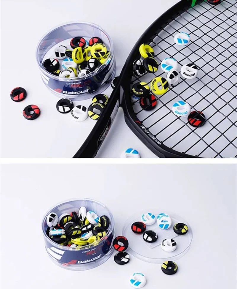 Tennis Racket Vibration Dampeners – 2/10Pcs Set