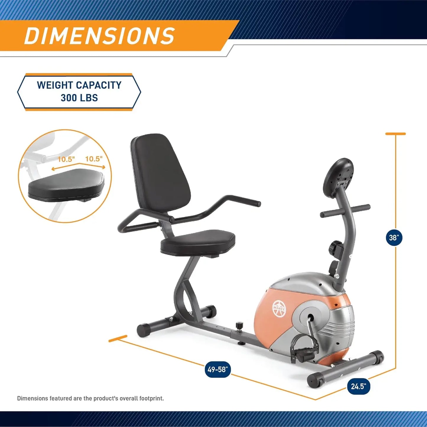 Home Exercise Bike with Adjustable Magnetic Resistance – Cardio Fitness Trainer
