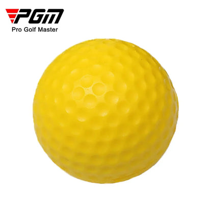 1/10Pcs Yellow PU Foam Golf Practice Balls – Soft Training Balls