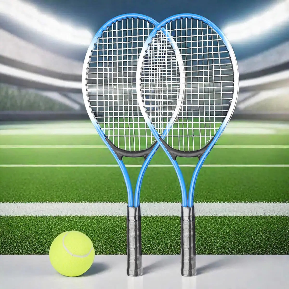 2Pcs Tennis Racket Set with Bag – Beginner Youth Training